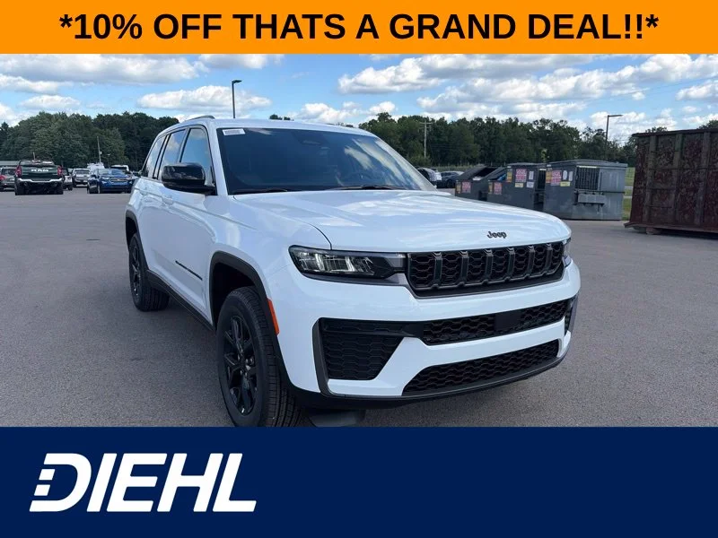New 2026 Bright White Clear-Coat Exterior Paint Jeep Altitude image 1