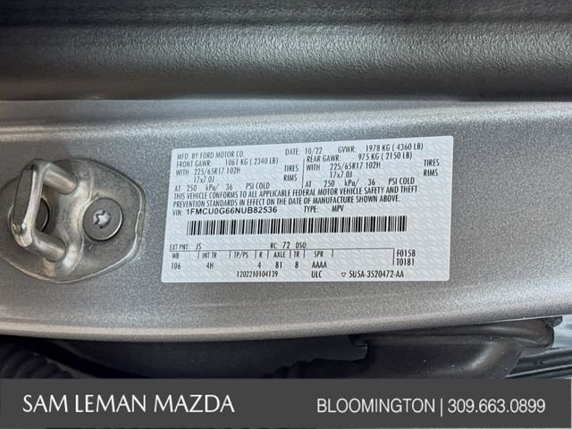Used 2022 Silver Ford SE image 29