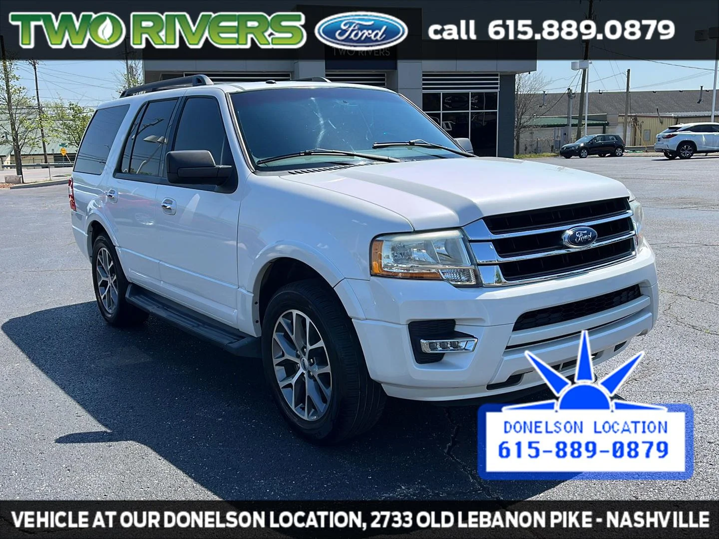 Used 2015 Ford Expedition XLT with VIN 1FMJU1HT9FEF27829 for sale in Mt. Juliet, TN