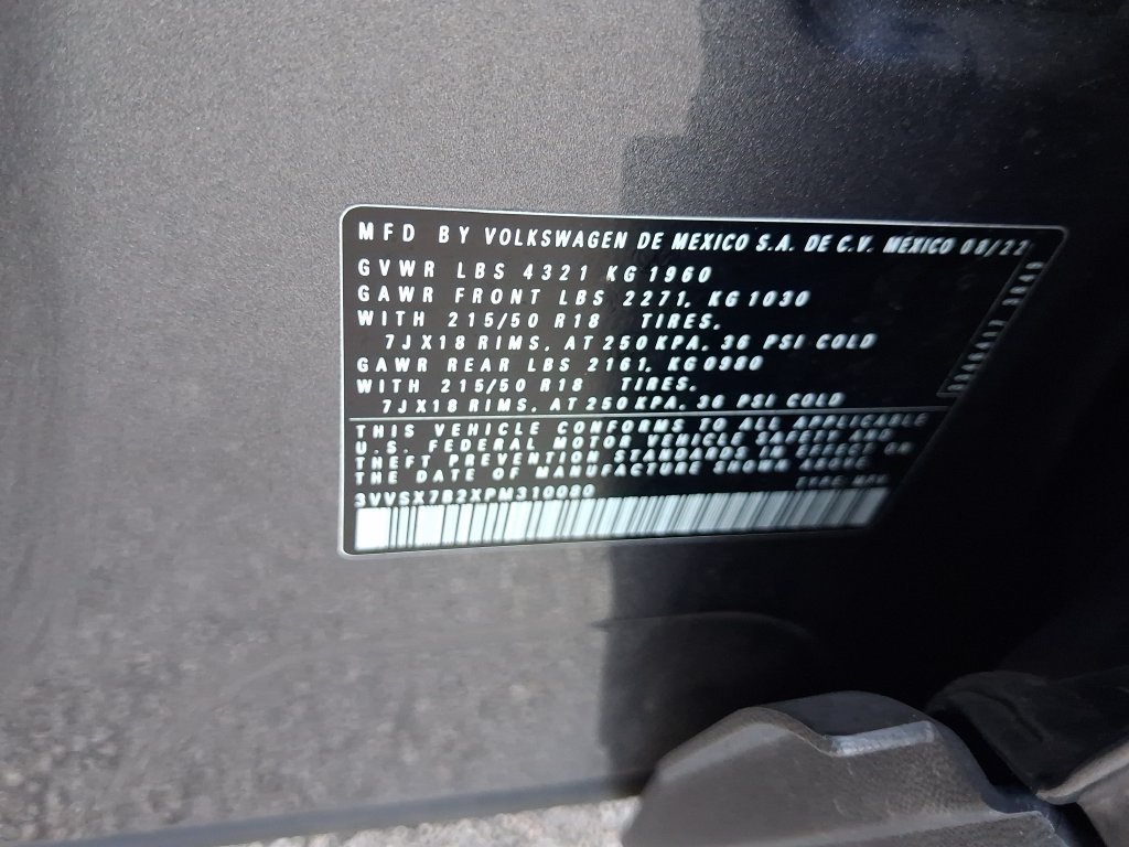 Certified Used 2023 Gray Volkswagen 1.5T SE image 28