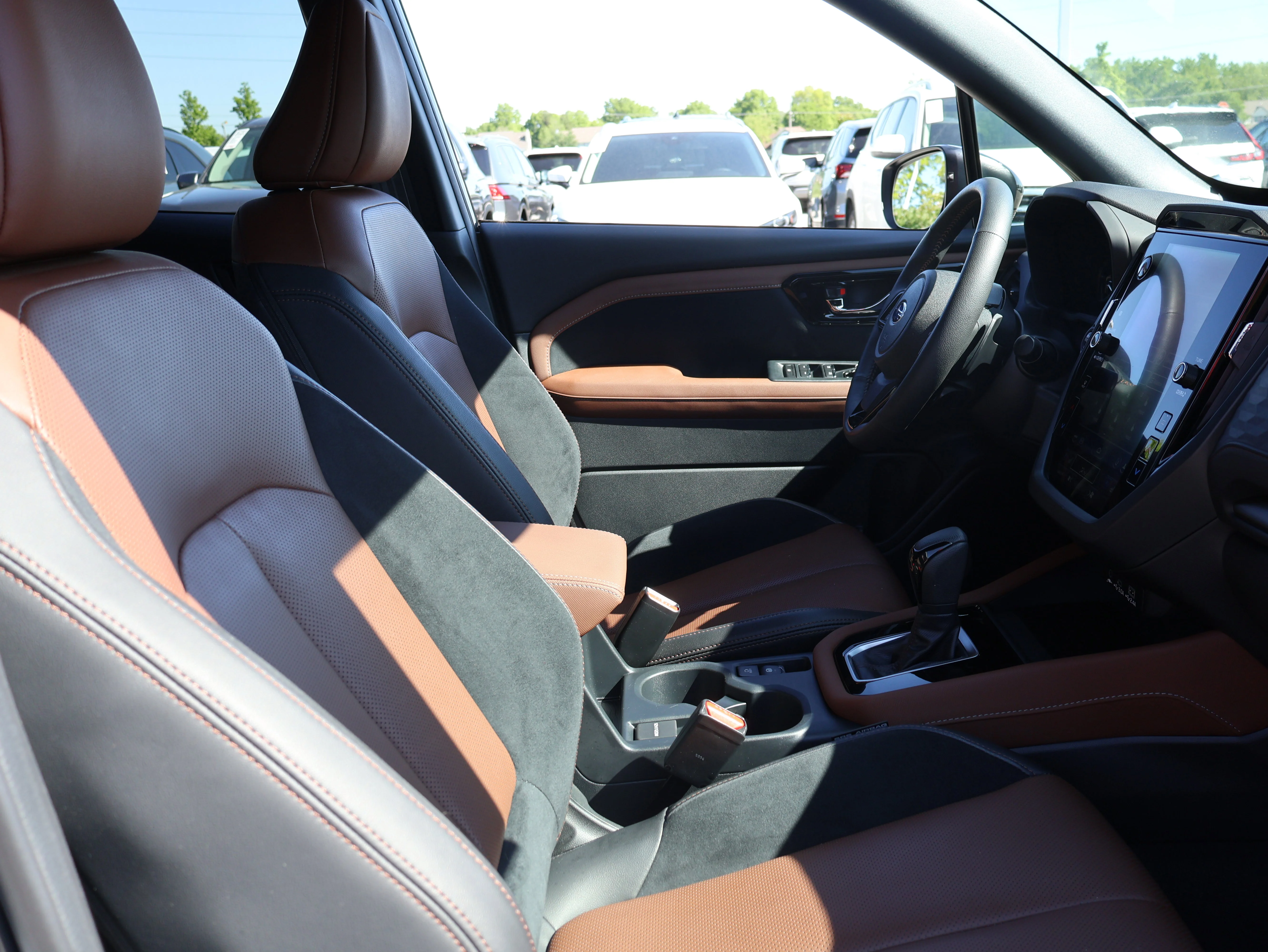 Used 2025 Magnetite Gray Metallic Subaru Touring Hybrid image 8