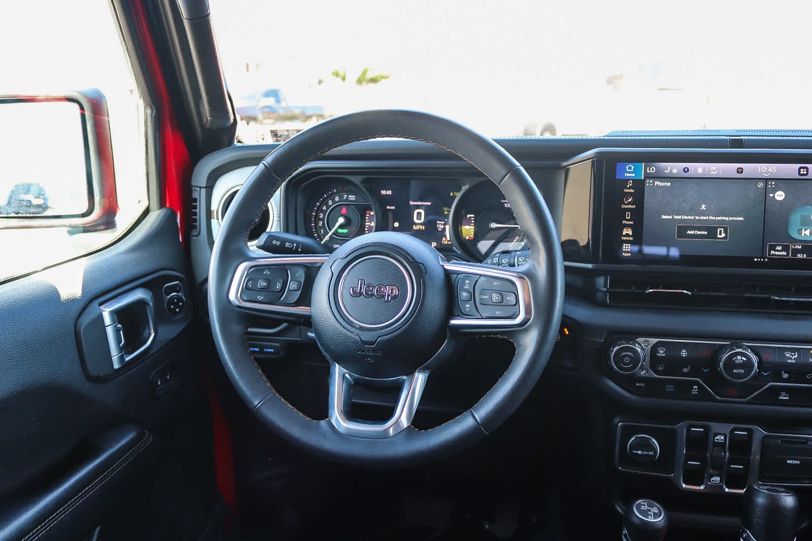 Used 2024 Firecracker Red Clearcoat Jeep Sahara image 15