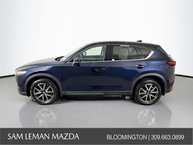 Used 2018 Blue Mazda Grand Touring image 4
