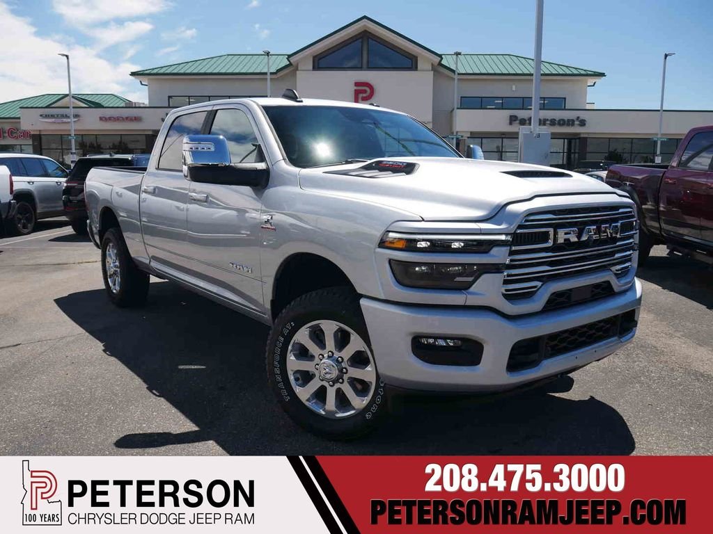 New 2026 Silver-Zynith Exterior Paint RAM LARAMIE image 1