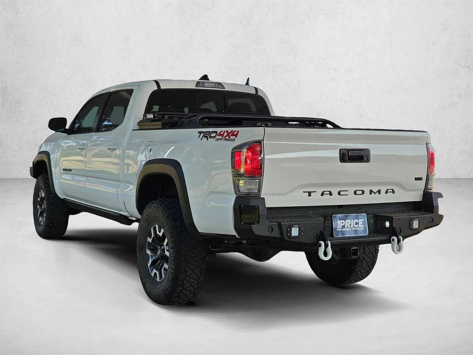 Used 2021 Super White Toyota TRD Off Road image 7