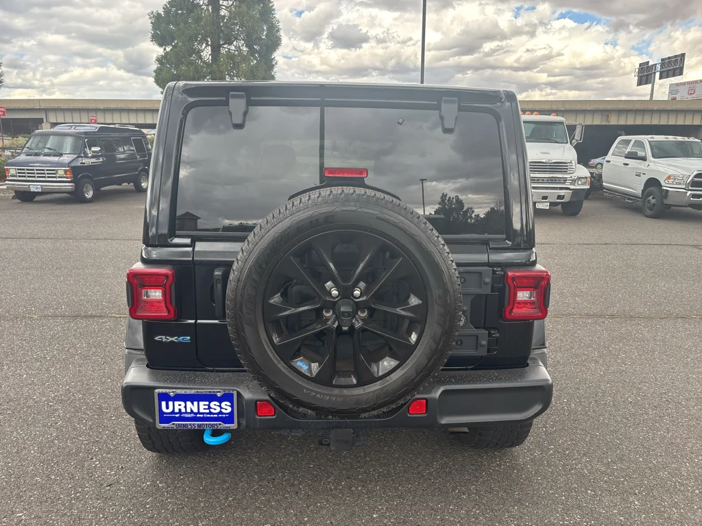 Used 2023 Black Clearcoat Jeep Sahara image 7