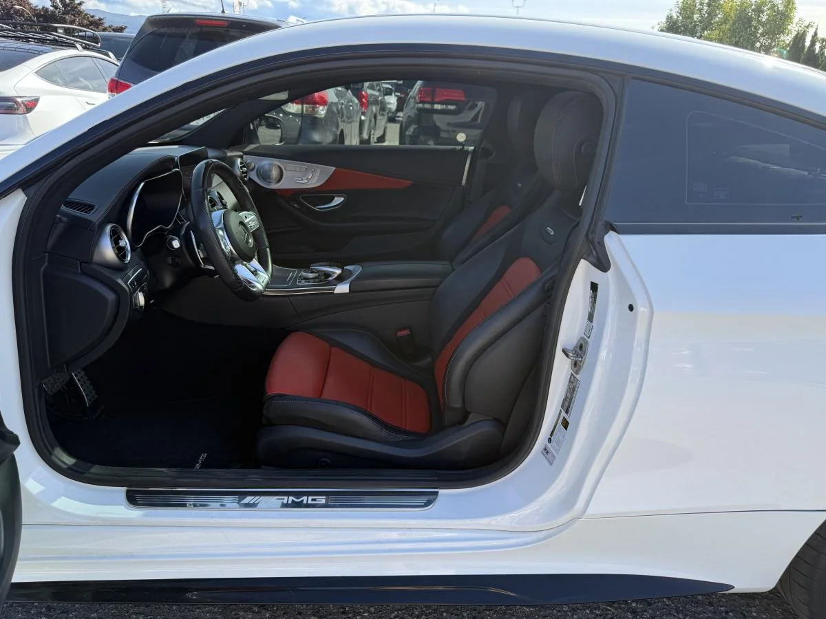 Used 2021 White Mercedes-Benz Amg C 63 S image 12