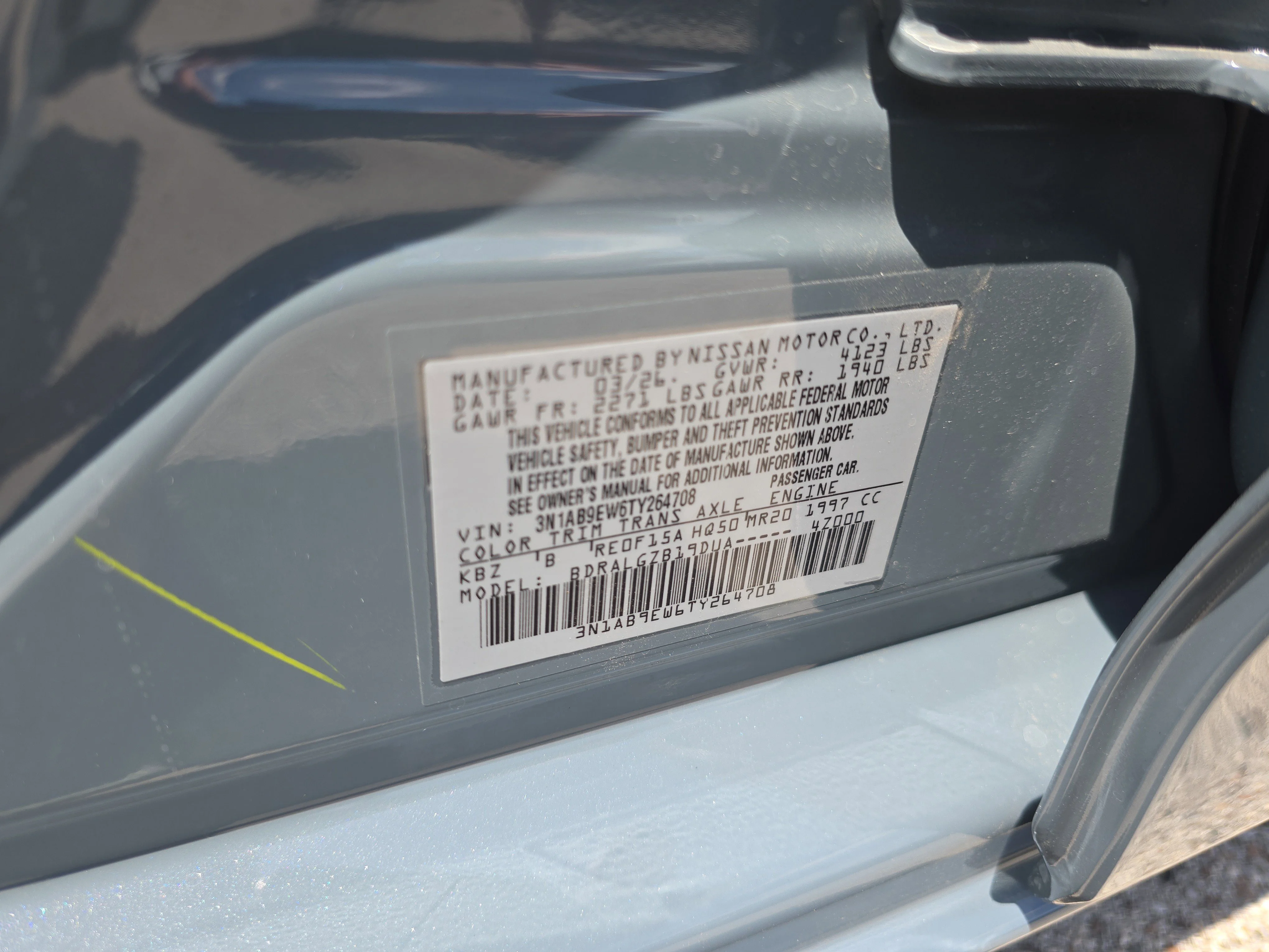 New 2026 Atlantic Gray Metallic Nissan SL image 34