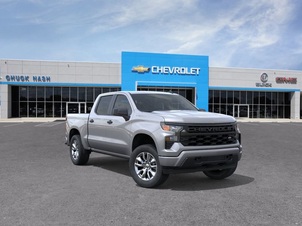 New 2026 Sterling Gray Metallic Chevrolet Custom image 1