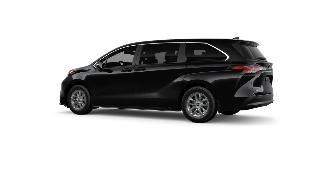 New 2026 Midnight Black Metallic Toyota LE image 5