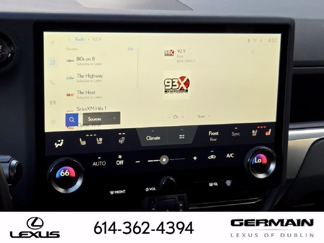 Certified Used 2025 White Lexus 550 Premium+ image 23