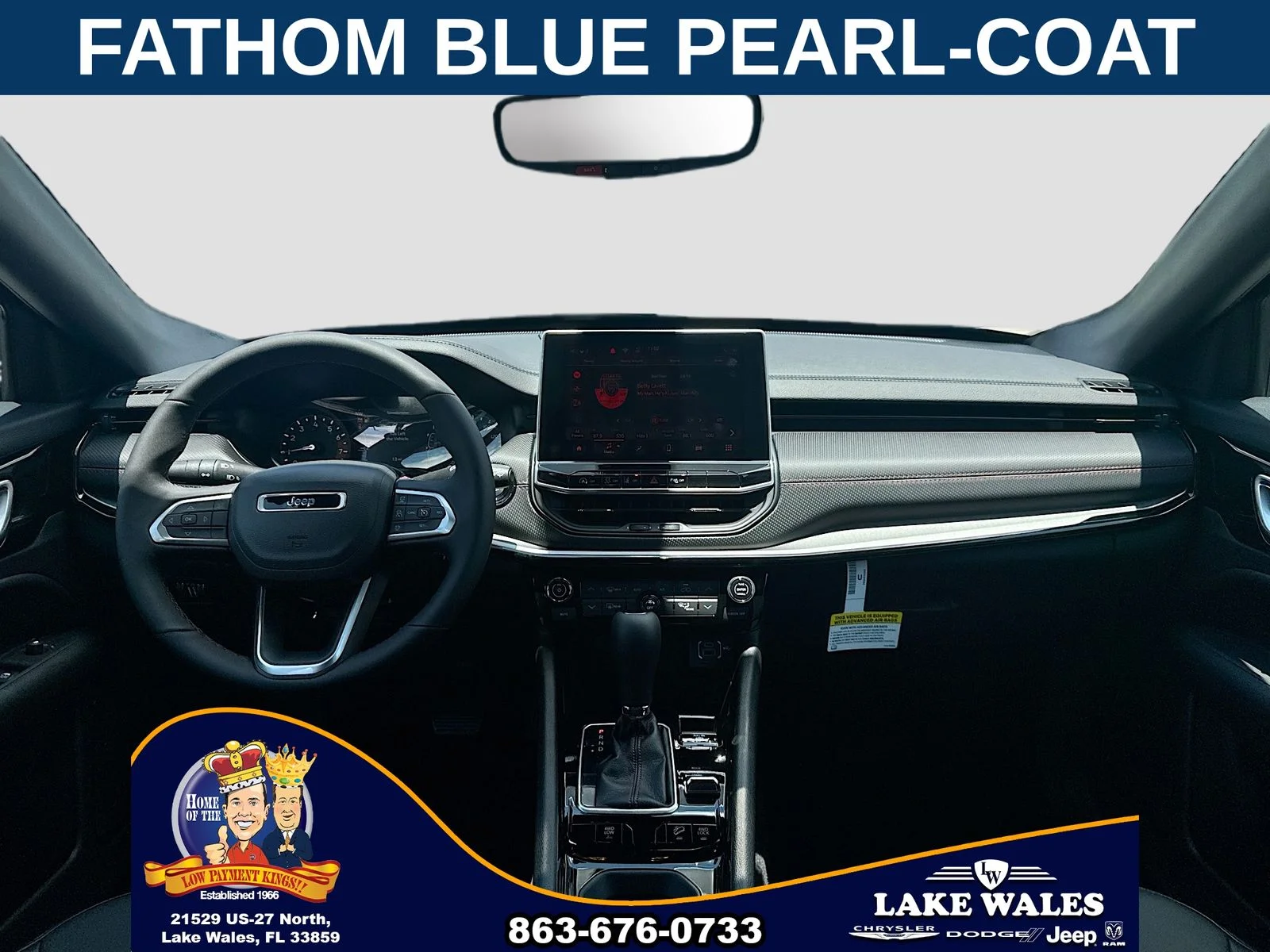 New 2026 Fathom Blue Pearl-Coat Exterior Paint Jeep Trailhawk image 20