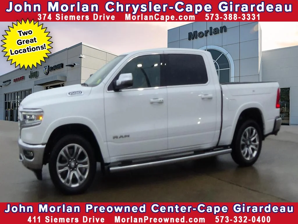 Certified Used 2024 Bright White Clear Coat (pw7) RAM Limited Longhorn image 1