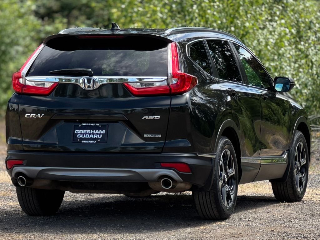 Used 2017 Dark Olive Metallic Honda Touring image 7