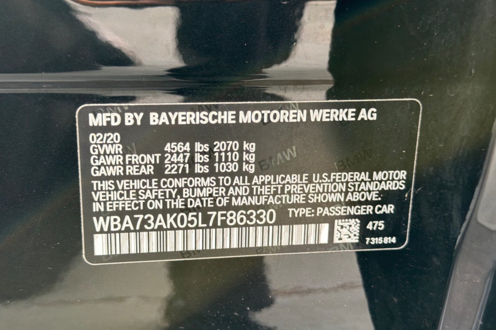 Used 2020 Black Sapphire Metallic BMW 228i xDrive image 27