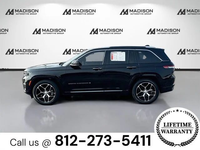 Used 2022 Black Jeep Summit Reserve image 8