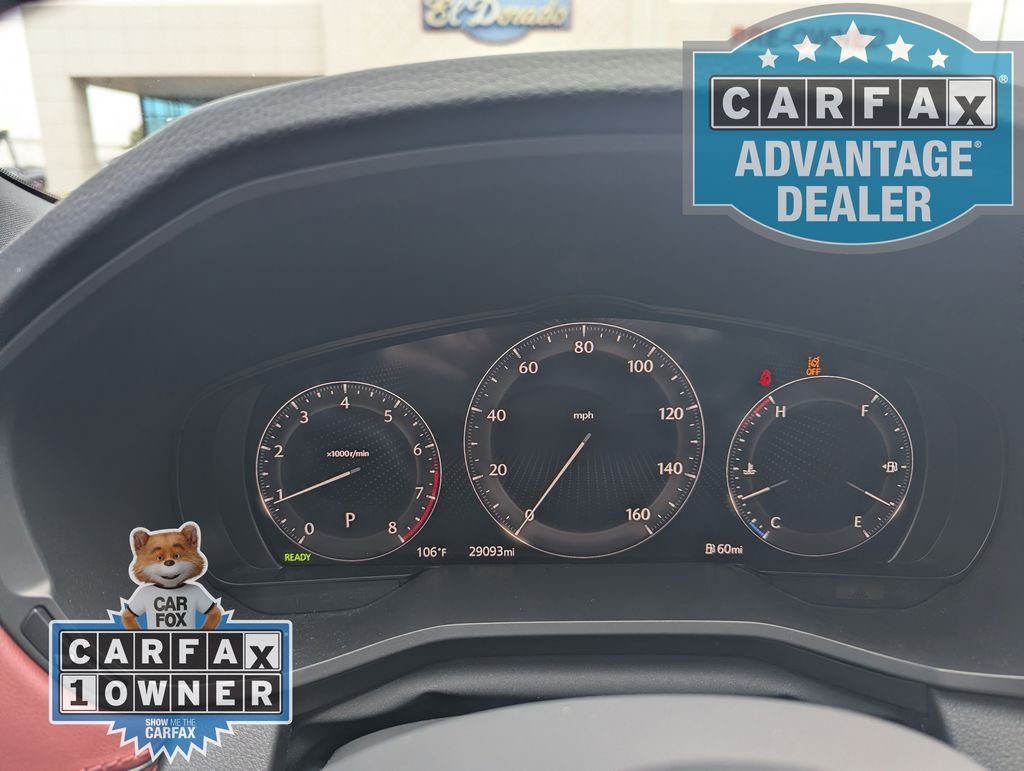 Certified Used 2025 Red Mazda 3.3 Turbo S Premium image 14