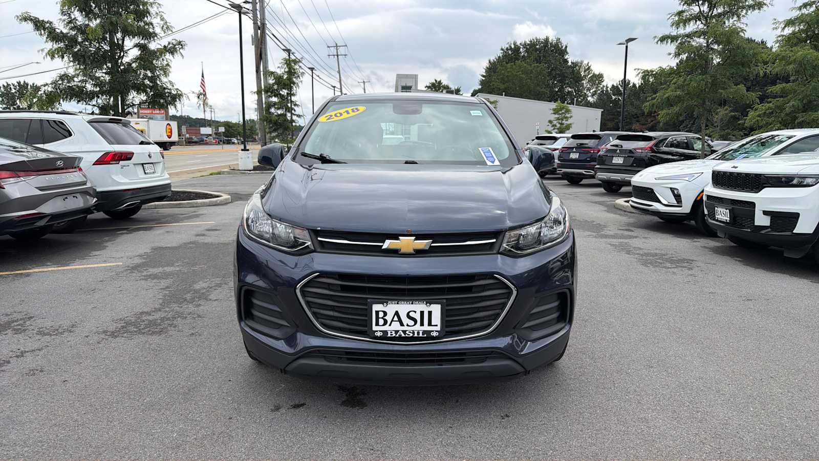 Used 2018 Chevrolet Trax LS with VIN 3GNCJKSB7JL171747 for sale in Buffalo, NY