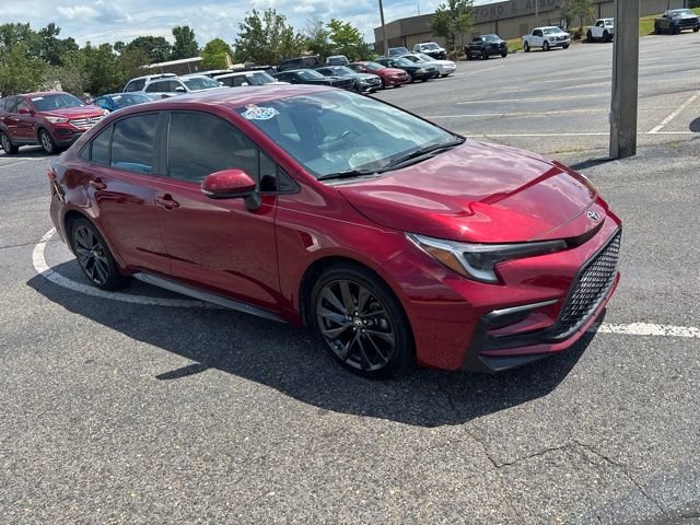 Used 2024 Red Toyota SE image 1