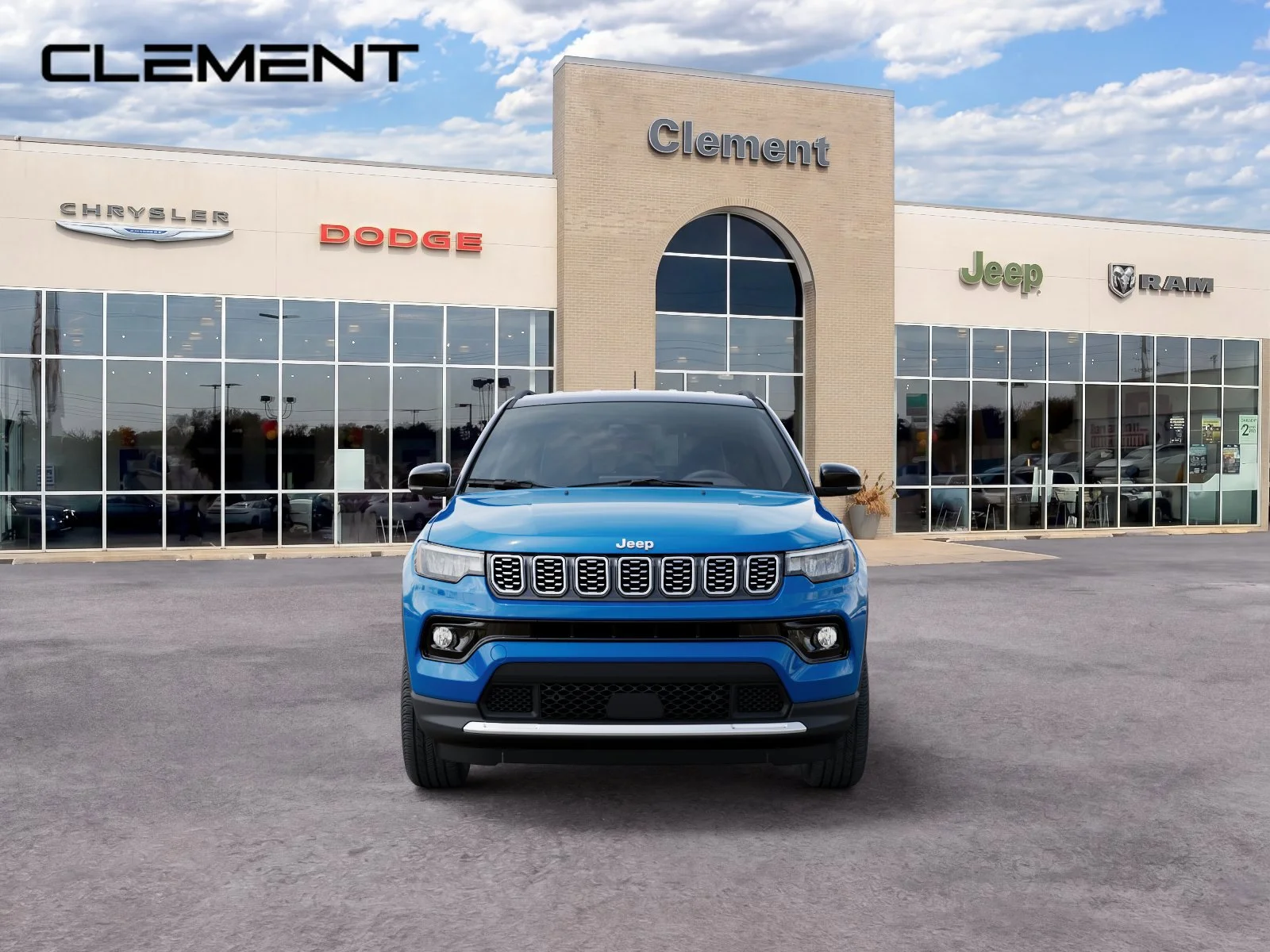 New 2026 Hydro Blue Pearl-Coat Exterior Paint Jeep Limited image 7