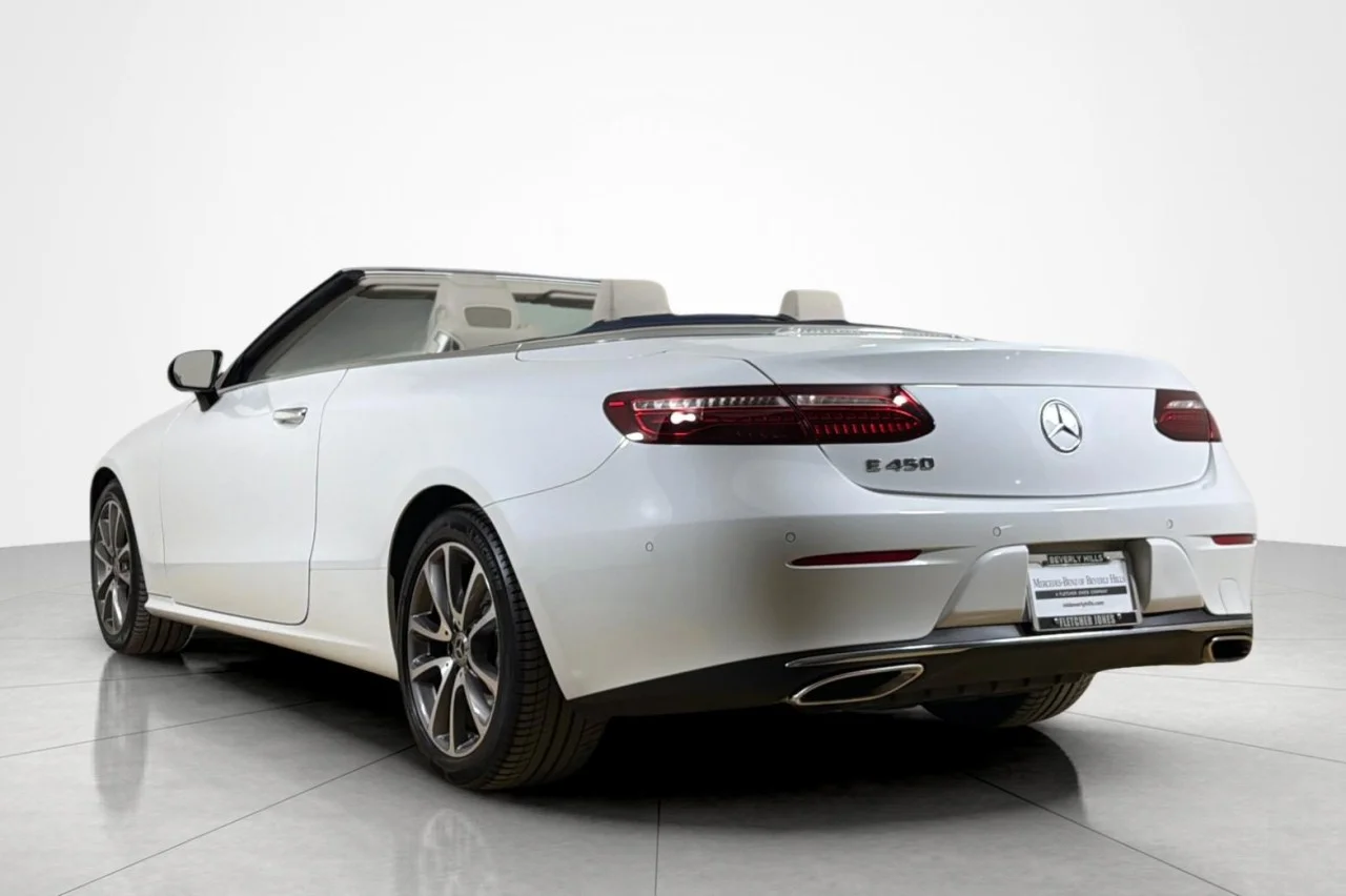 Used 2023 Polar White Mercedes-Benz E 450 image 3