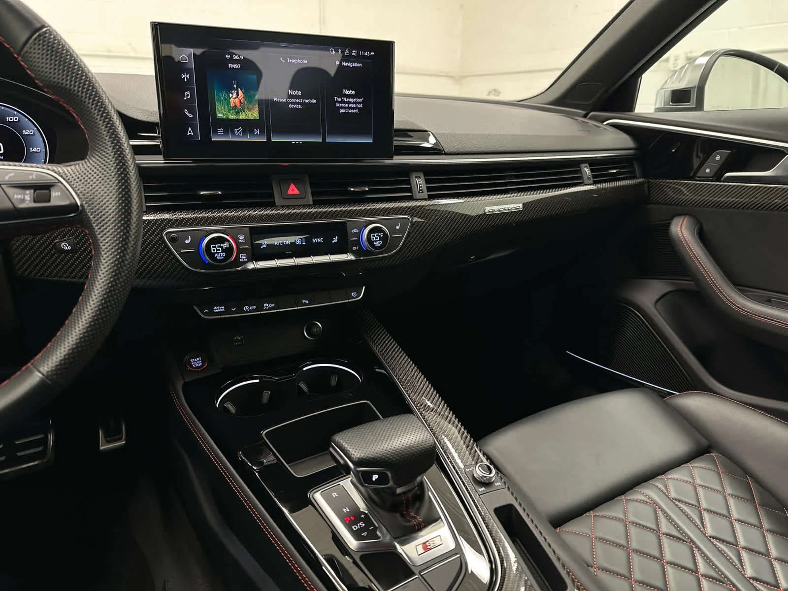 Used 2023 Mythos Black Metallic Audi Premium Plus image 28