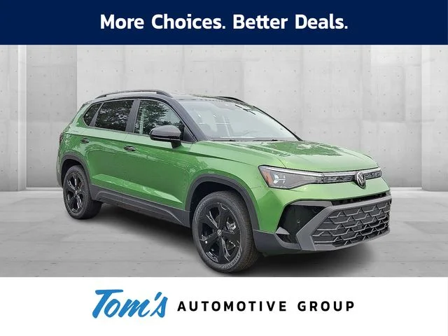 New 2026 Green Volkswagen 1.5T SE Black image 1