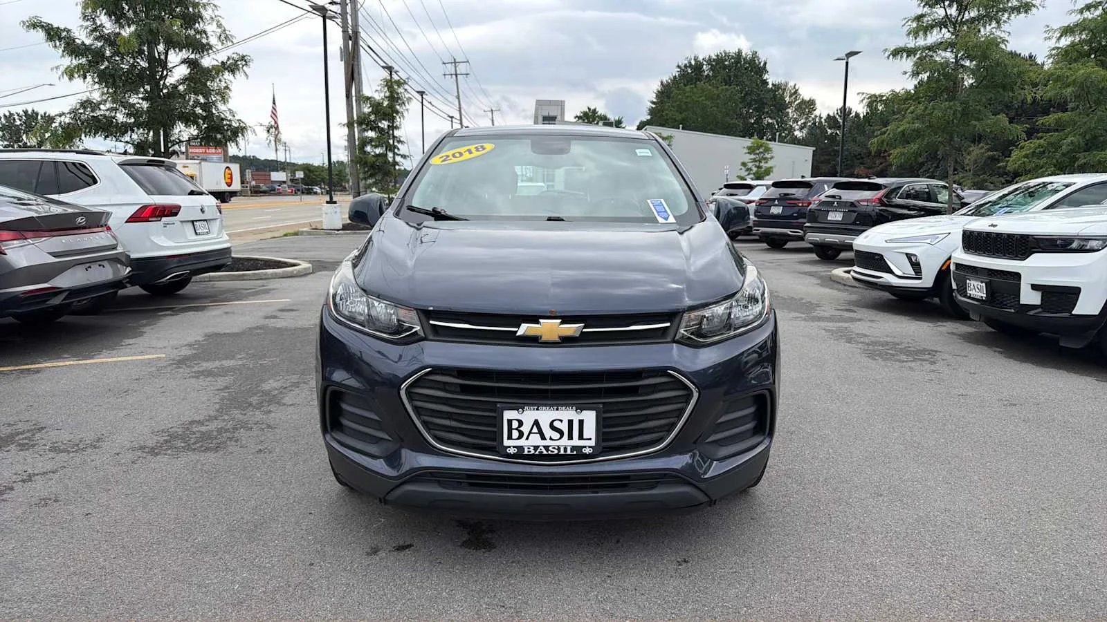 Used 2018 Chevrolet Trax LS with VIN 3GNCJKSB7JL171747 for sale in Buffalo, NY