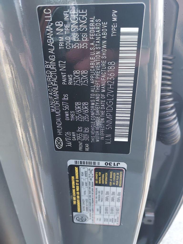 New 2027 Gray Hyundai SE AWD image 24