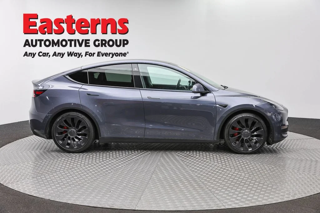 Used 2022 Gray Tesla Performance image 4