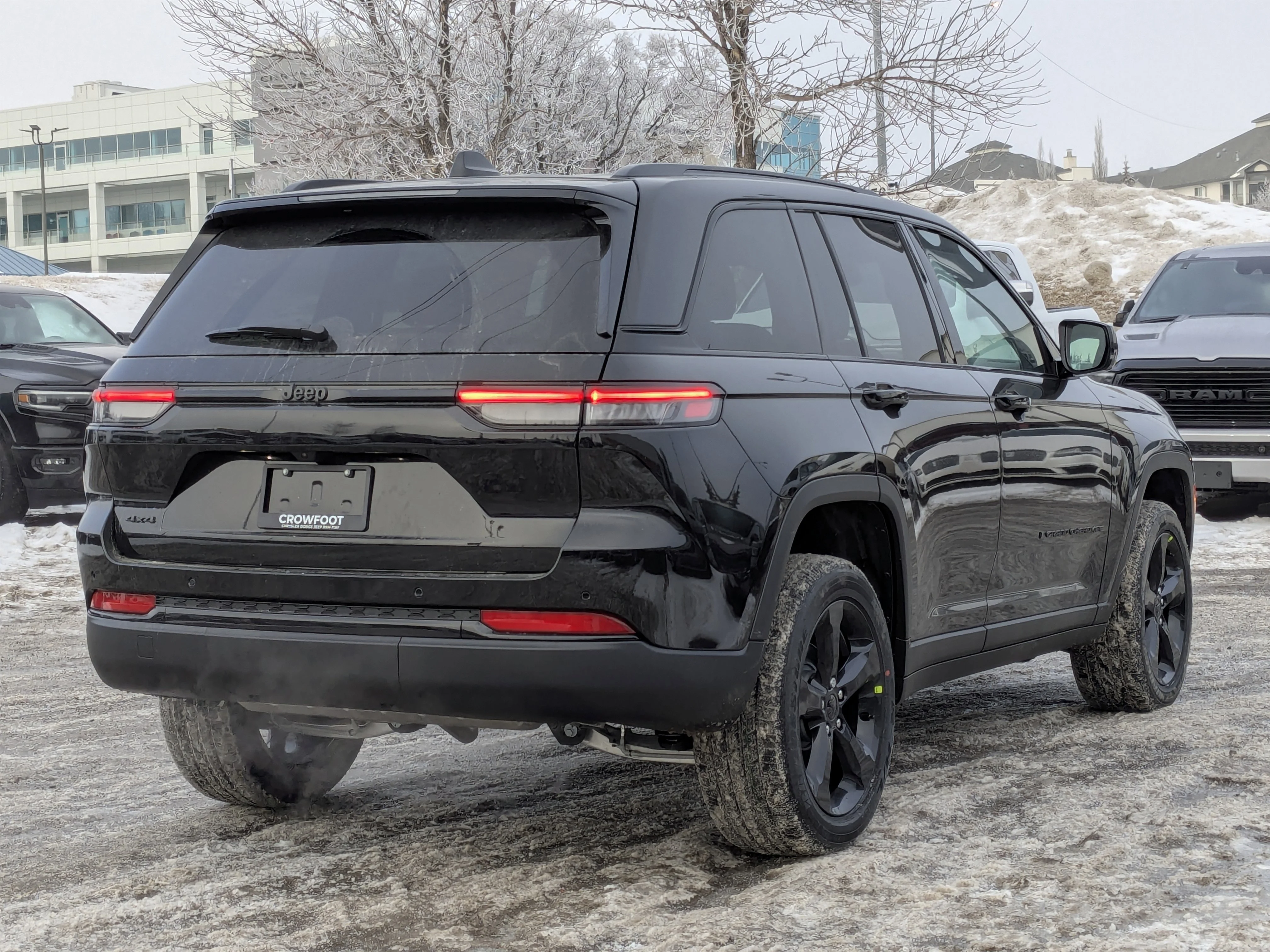 New 2025 Black Jeep Altitude - - Power Sunroof - Power Liftgate - Wireless Charging - 20 Black Wheels & More image 8