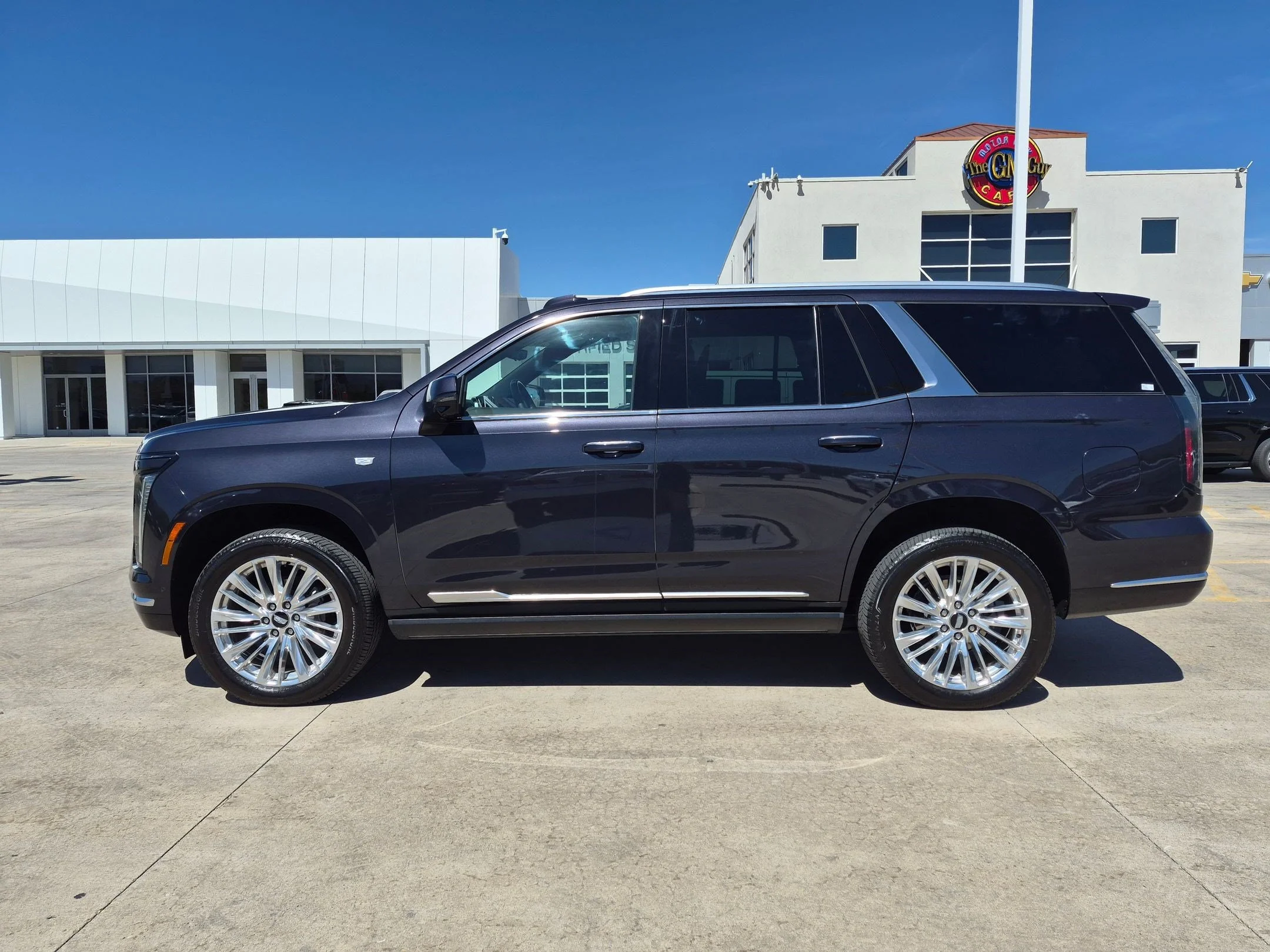 Used 2025 Galactic Gray Metallic Cadillac 4WD Premium Luxury image 2