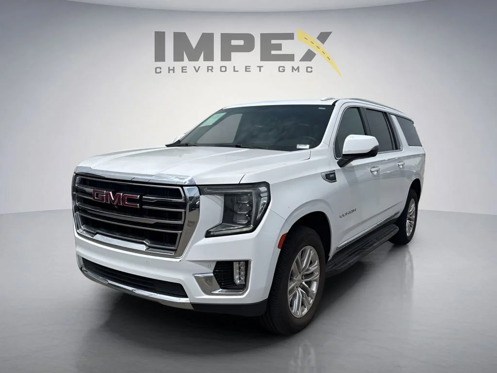 Used 2022 Summit White GMC SLT image 1