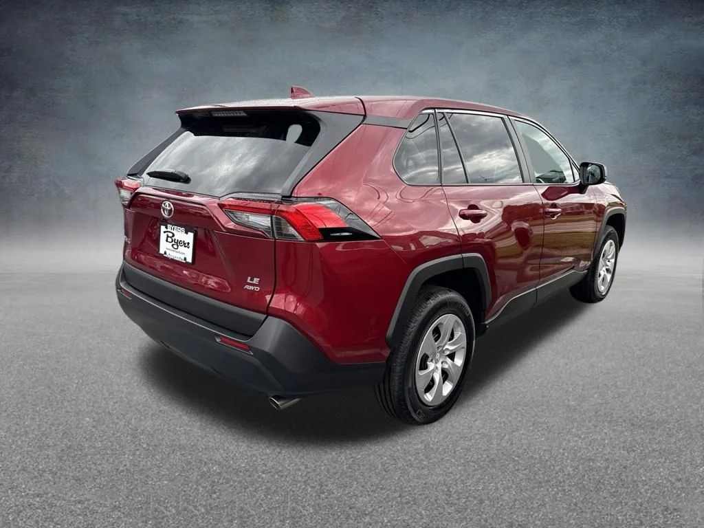 Used 2025 Red Toyota LE image 4