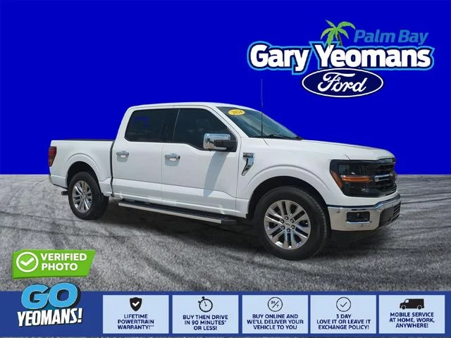 Certified Used 2024 Oxford White Ford XLT image 1