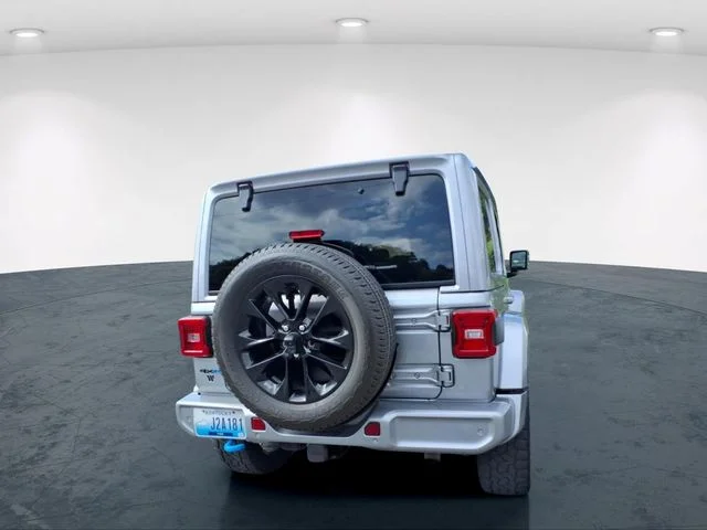 Used 2021 Silver Jeep Unlimited Sahara 4xe image 15