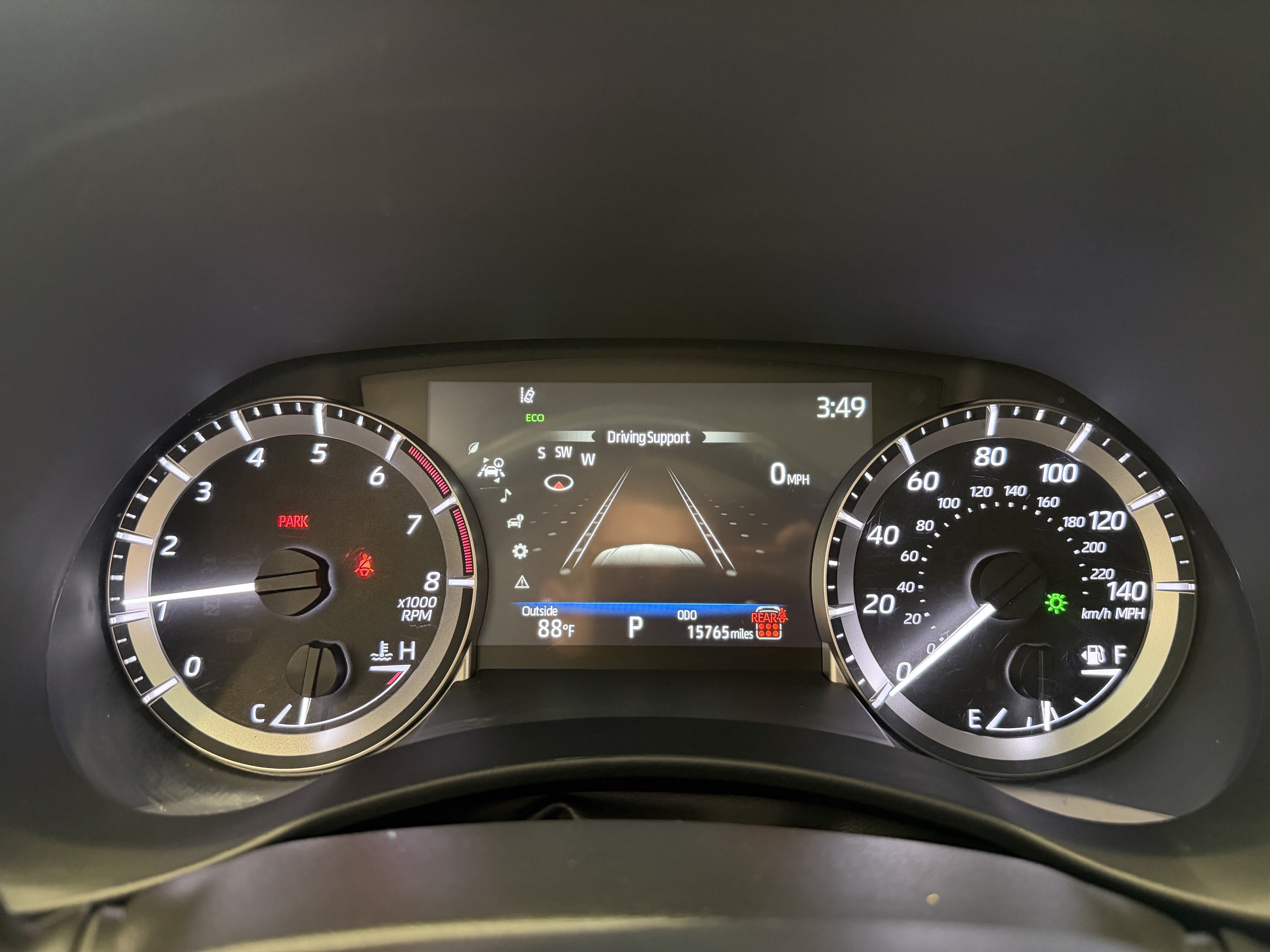 Certified Used 2025 RUBY FLARE RED Toyota XLE image 11