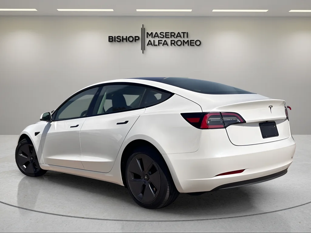 Used 2023 White Tesla Base image 3