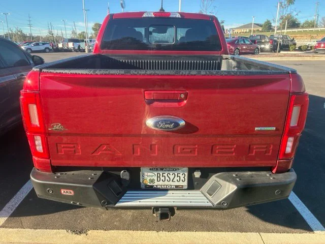 Used 2020 Rapid Red Metallic Tinted Clearcoat Ford Lariat image 6