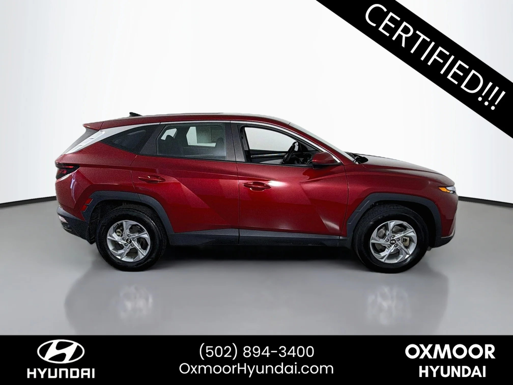 Certified Used 2024 Ultimate Red Hyundai SE image 8