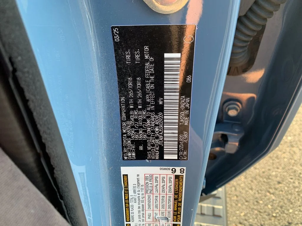 Used 2025 Blue Toyota Base image 33
