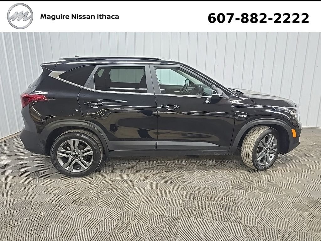 Used 2023 Cherry Black Kia S image 3