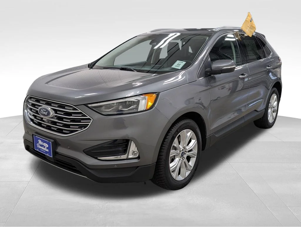Certified Used 2022 Carbonized Gray Metallic Ford Titanium image 18