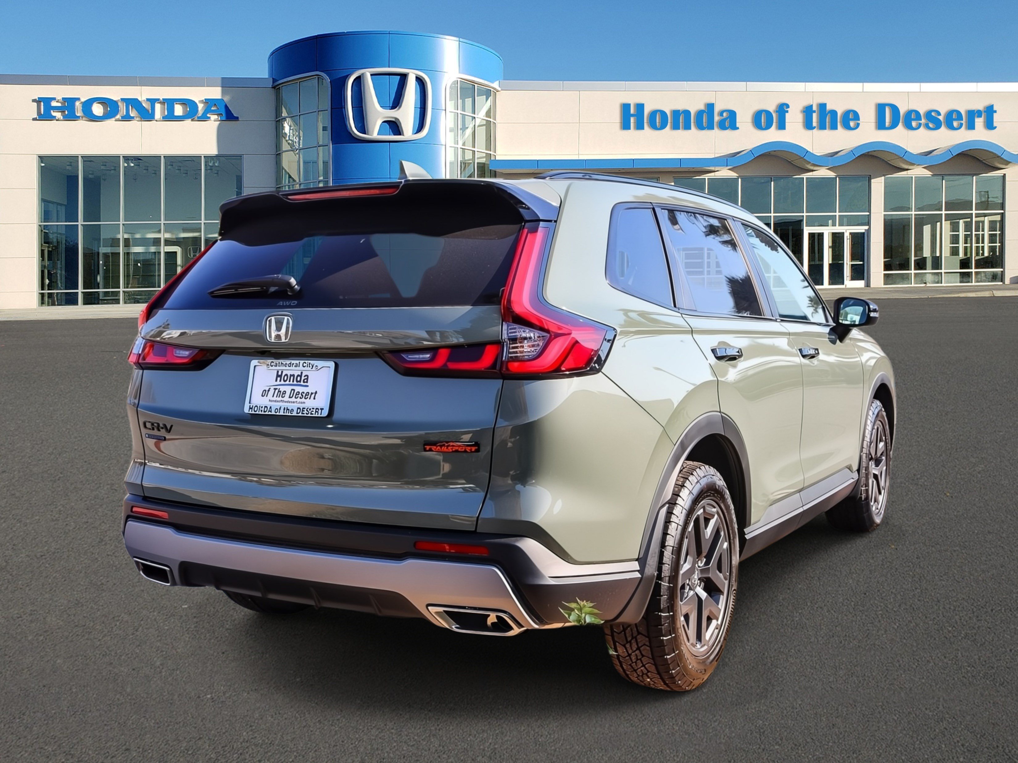 New 2026 Ash Green Metallic Honda TrailSport image 6