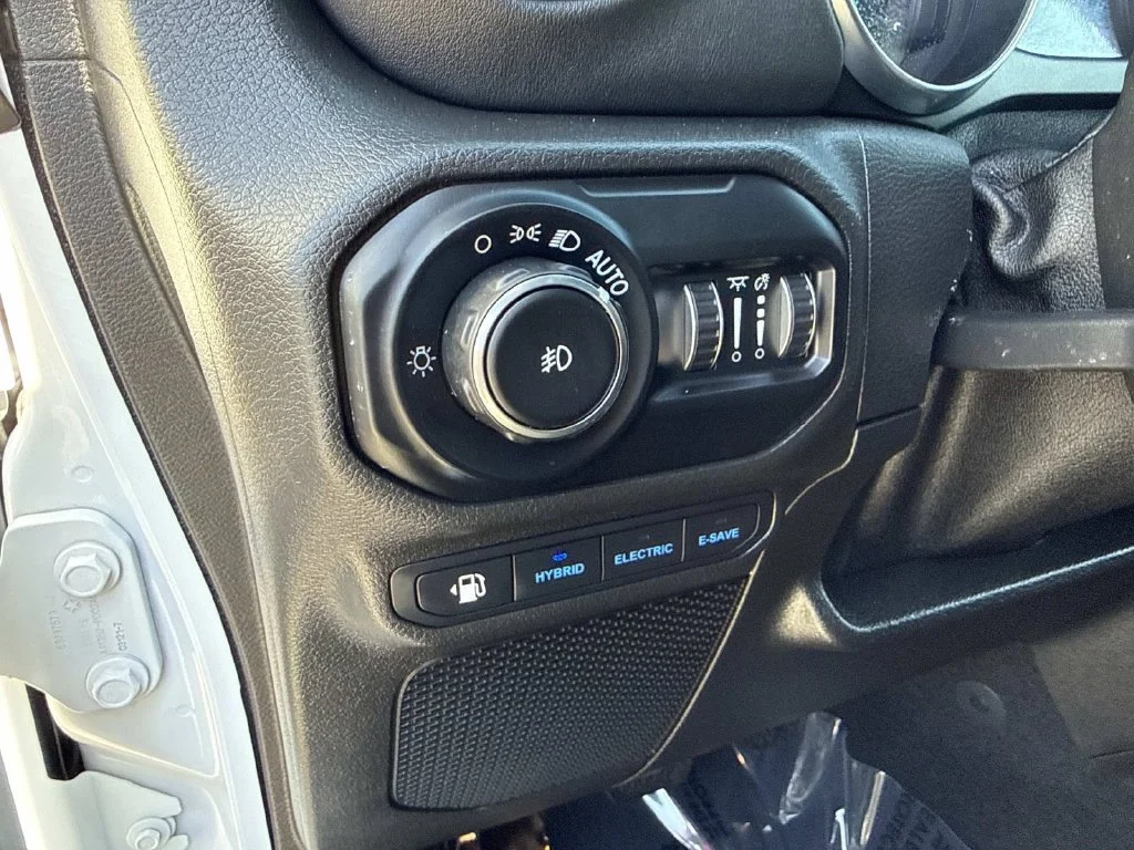 Used 2021 White Jeep Unlimited Sahara 4xe image 42