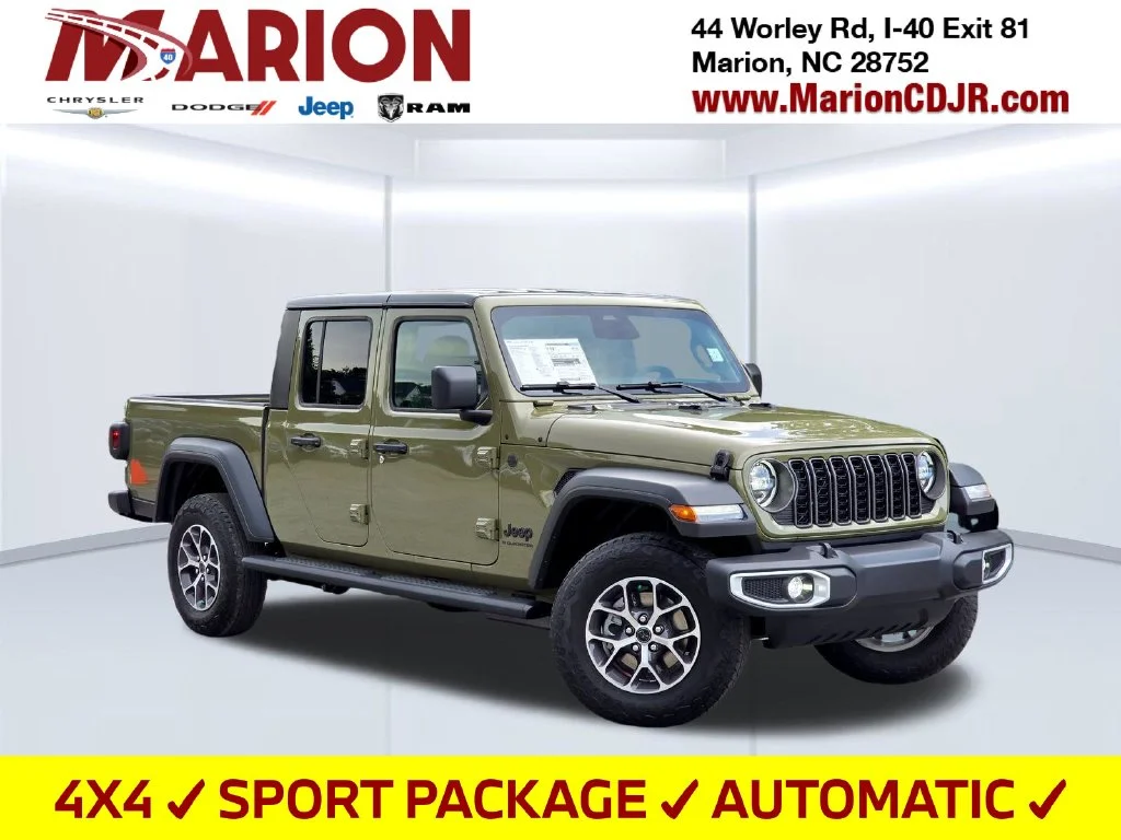 New 2026 Green Jeep Sport S image 1