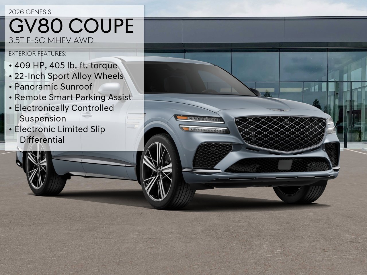 New 2026 Bering Blue Genesis 3.5T E-SC MHEV image 3
