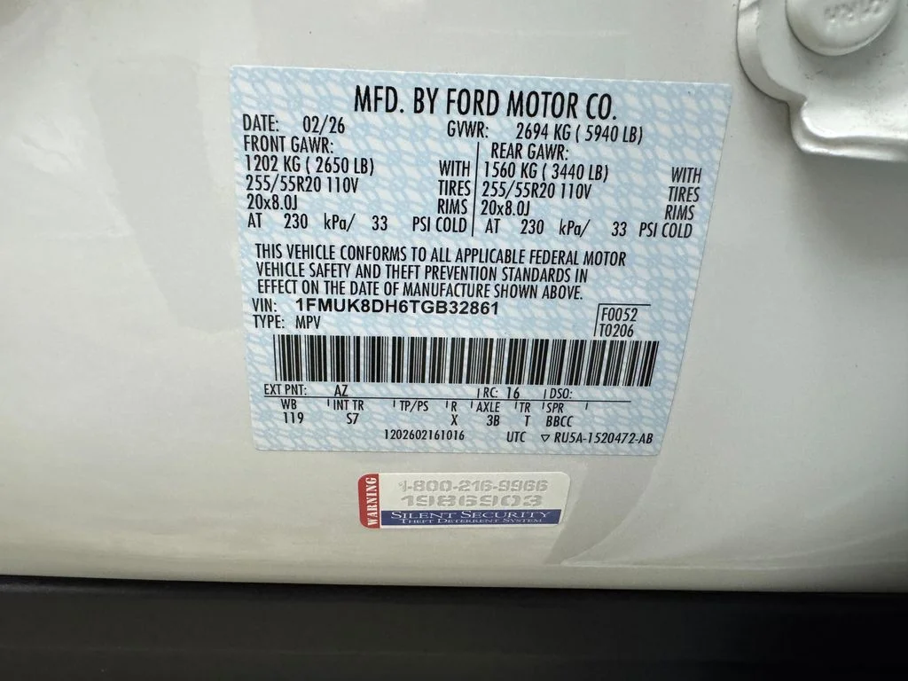 New 2026 Star White Metallic Tri-Coat Ford Active image 31