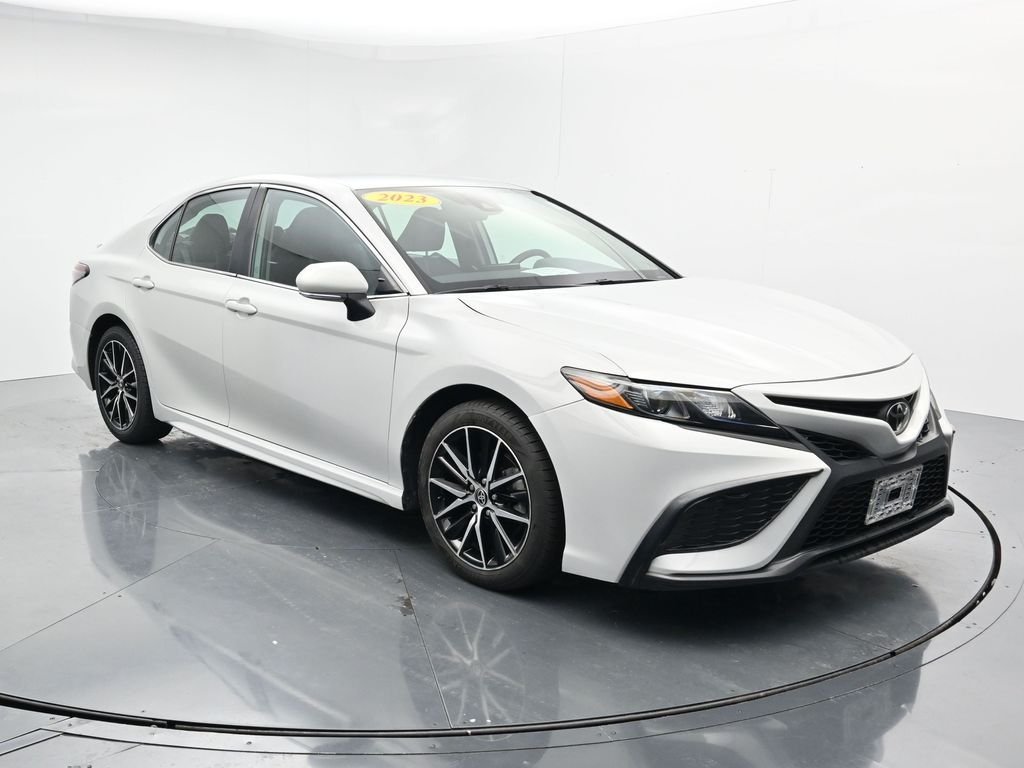 Used 2023 White Toyota SE image 2