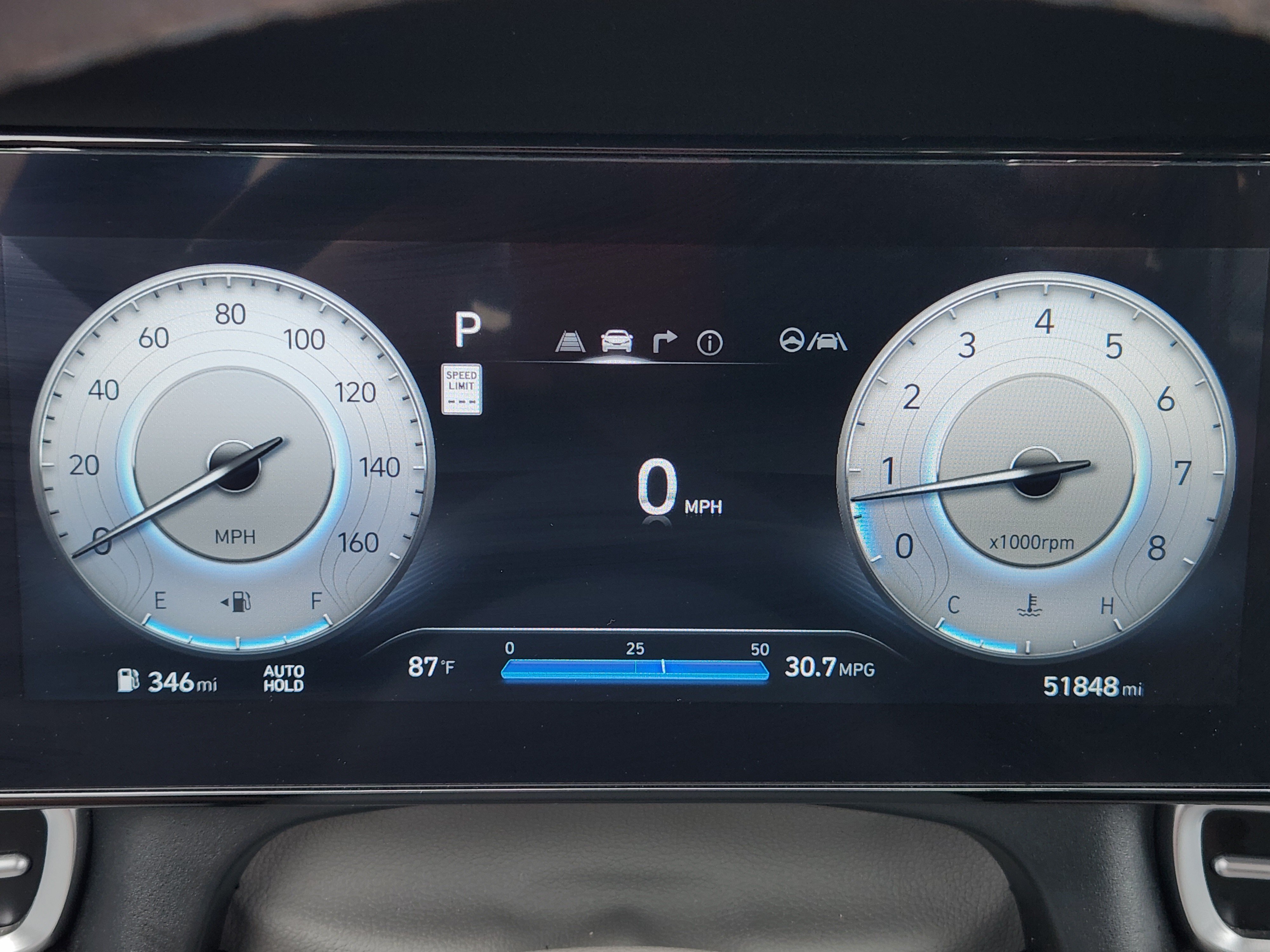 Used 2025 Intense Blue Hyundai SEL Convenience image 17